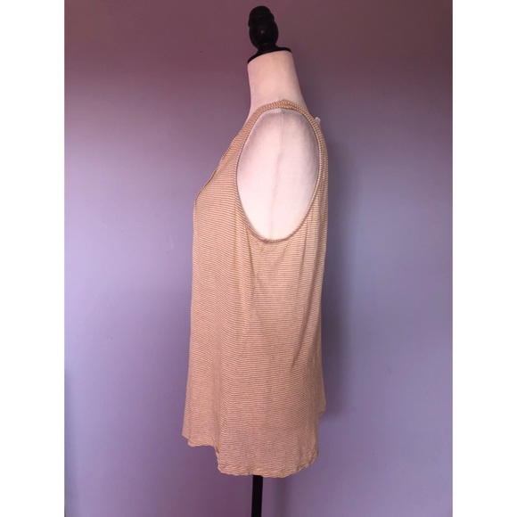 - Anthropologie Akemi & Kin striped pintuck blouse - Picture 5 of 6